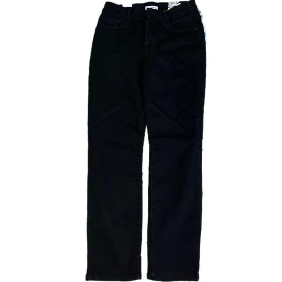 Good American Always Fits Good Petite Skinny Jeans Black Size 6-12 - Picture 5 of 11